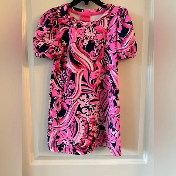 Little Girl Lilly Pulitzer Mini Rhett Dress - Picture 2 of 5
